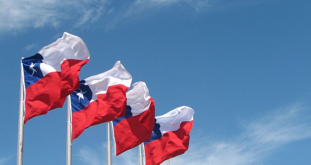 Bandiera del Cile - Libertà in Testa